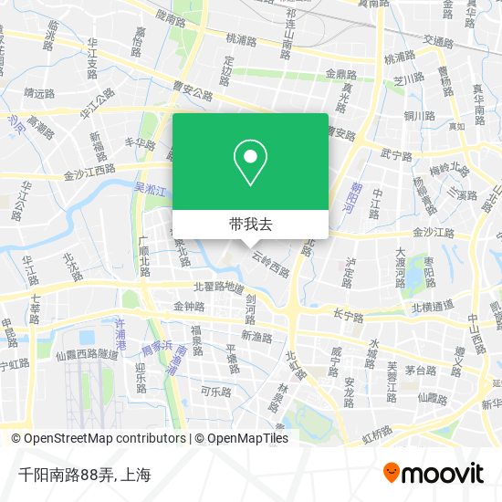 千阳南路88弄地图