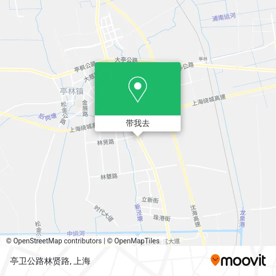 亭卫公路林贤路地图