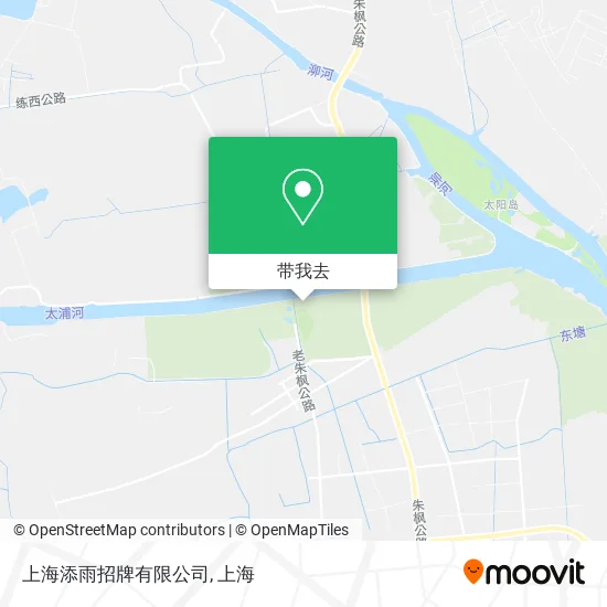上海添雨招牌有限公司地图