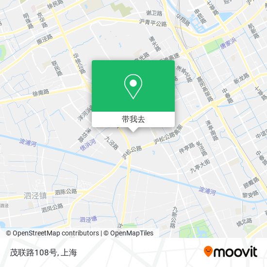茂联路108号地图