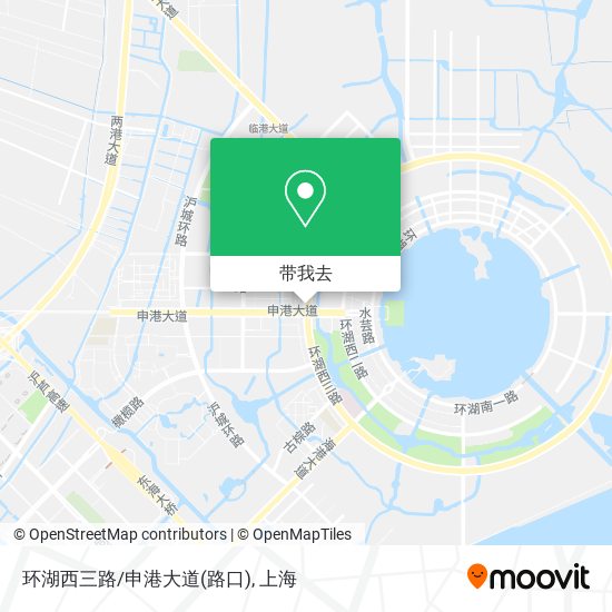 环湖西三路/申港大道(路口)地图