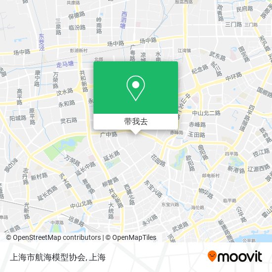 上海市航海模型协会地图