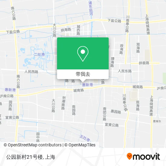 公园新村21号楼地图