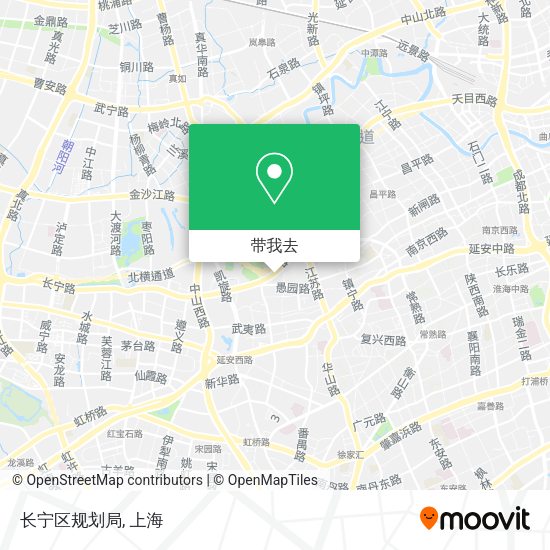 长宁区规划局地图