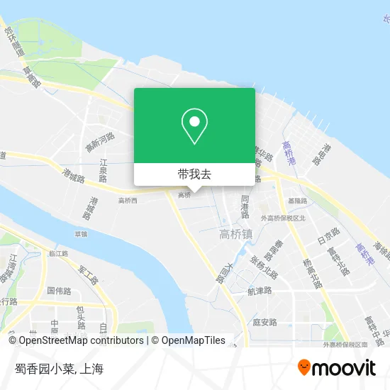 蜀香园小菜地图