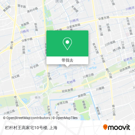 栏杆村王高家宅10号楼地图