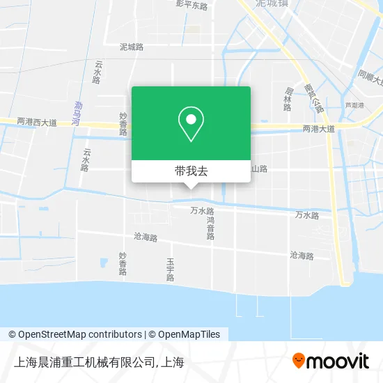 上海晨浦重工机械有限公司地图