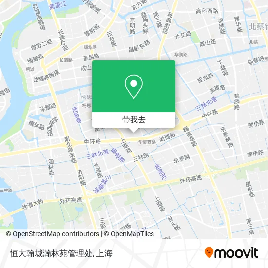 恒大翰城瀚林苑管理处地图