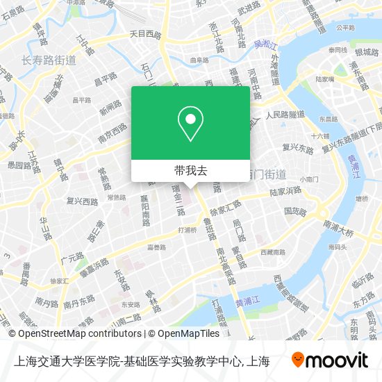 上海交通大学医学院-基础医学实验教学中心地图