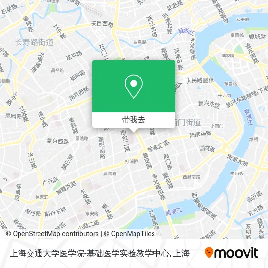 上海交通大学医学院-基础医学实验教学中心地图