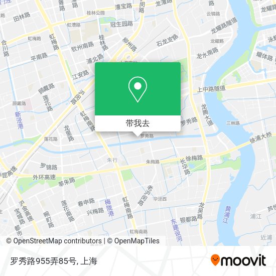 罗秀路955弄85号地图