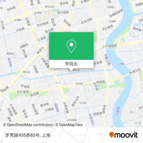 罗秀路955弄85号地图