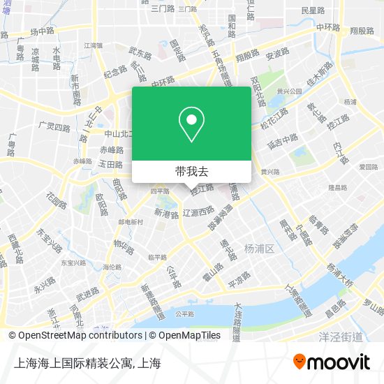 上海海上国际精装公寓地图