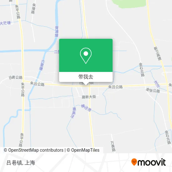 吕巷镇地图