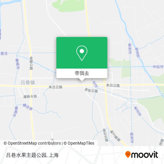 吕巷水果主题公园地图