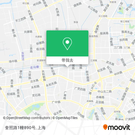奎照路1幢890号地图