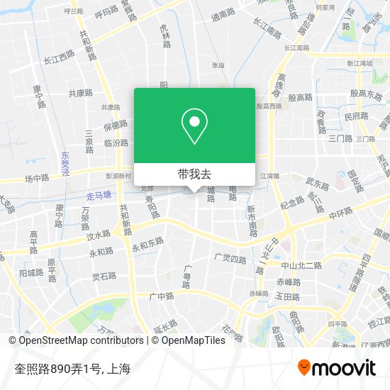 奎照路890弄1号地图