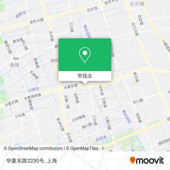 华夏东路2230号地图