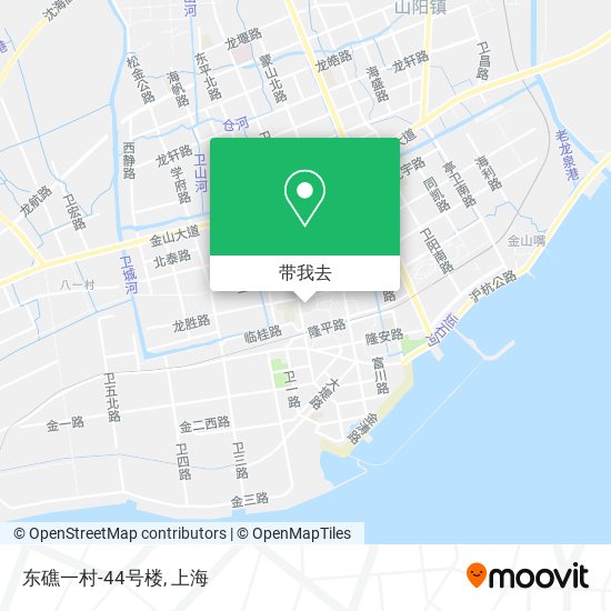 东礁一村-44号楼地图