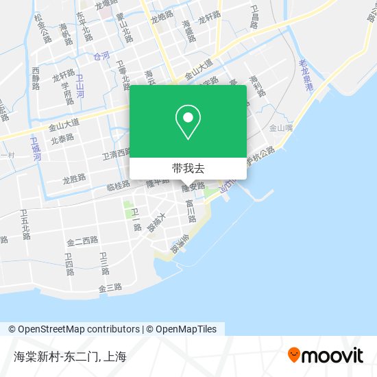 海棠新村-东二门地图