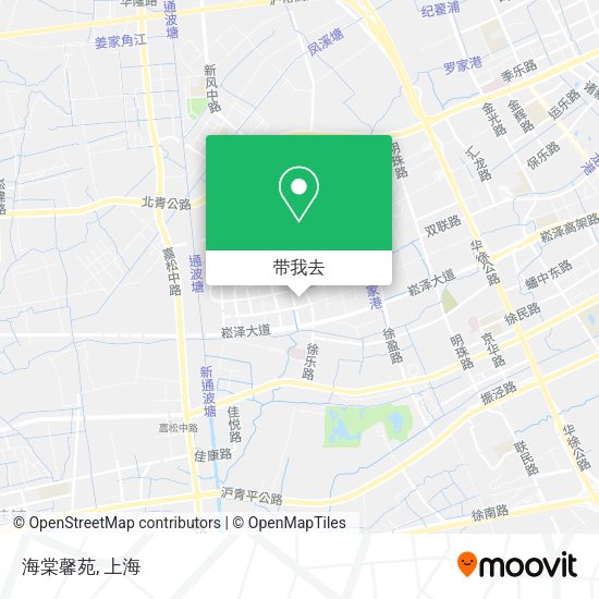 海棠馨苑地图