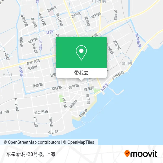 东泉新村-23号楼地图