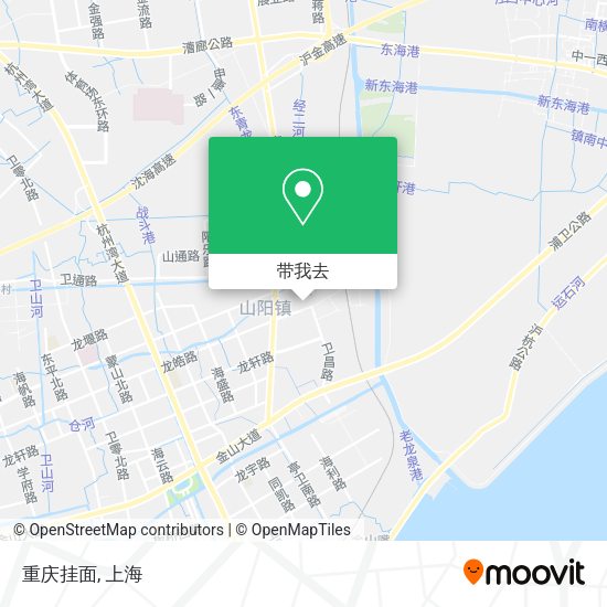 重庆挂面地图
