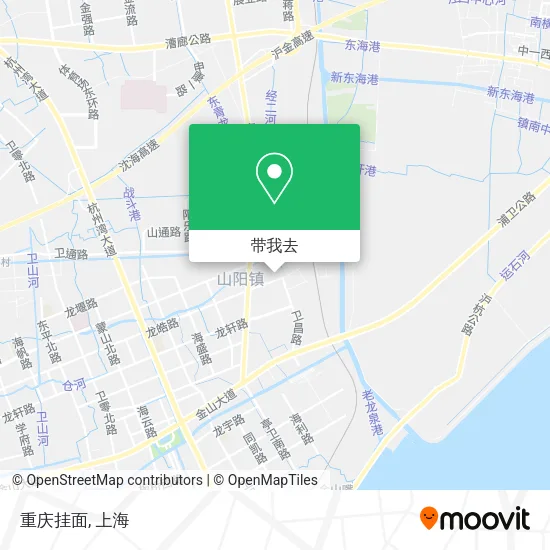 重庆挂面地图