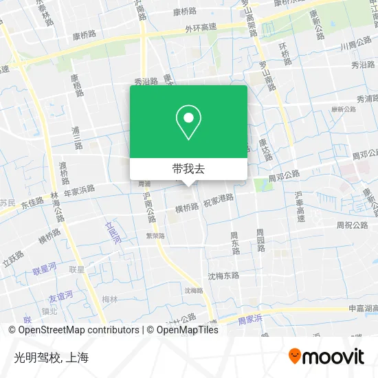 光明驾校地图