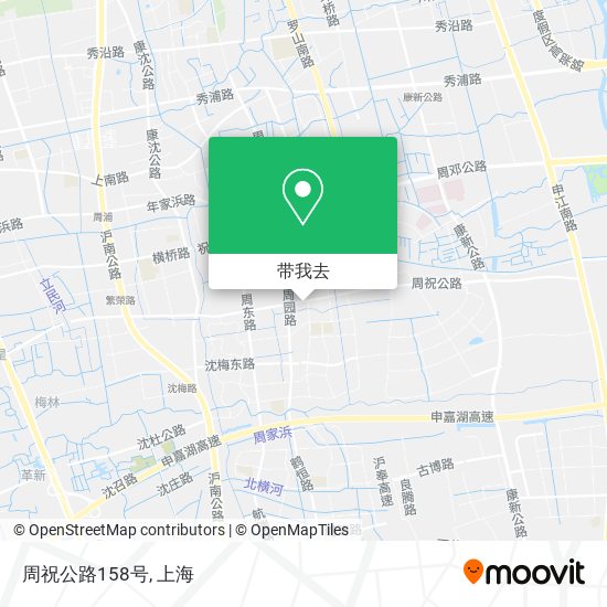 周祝公路158号地图