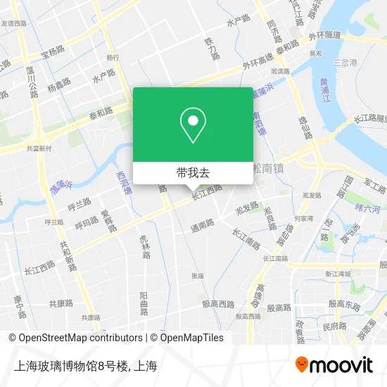 上海玻璃博物馆8号楼地图