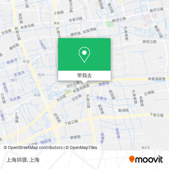 上海圳塬地图