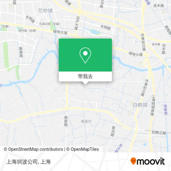 上海圳波公司地图
