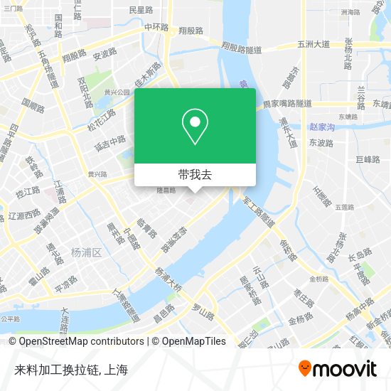 来料加工换拉链地图