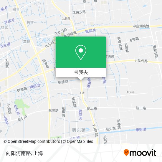 向阳河南路地图