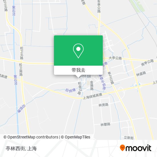 亭林西街地图