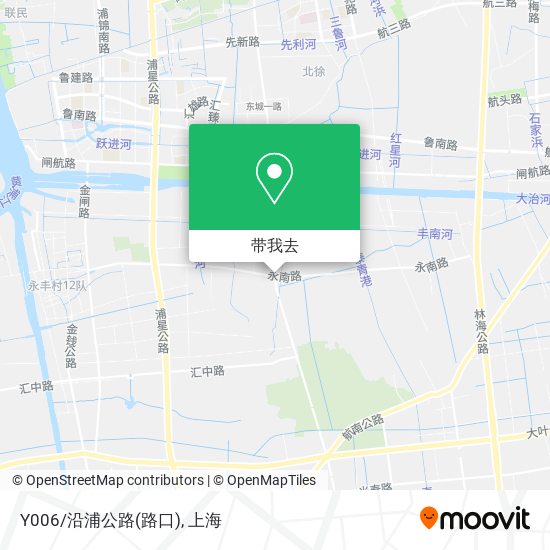 Y006/沿浦公路(路口)地图