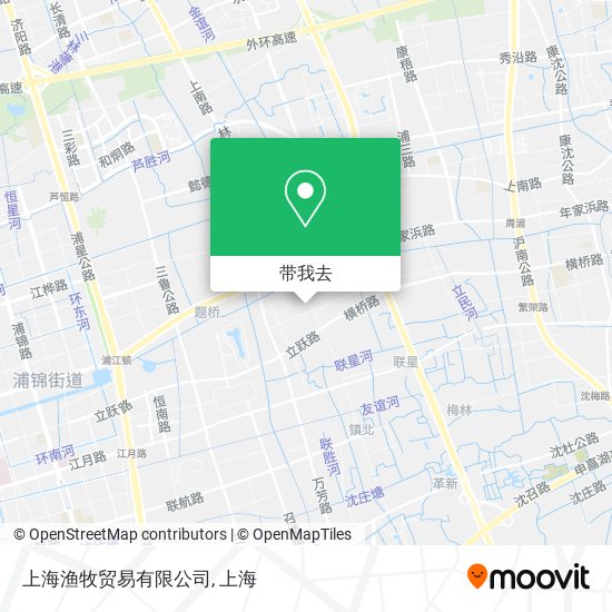 上海渔牧贸易有限公司地图