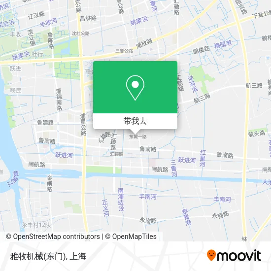 雅牧机械(东门)地图
