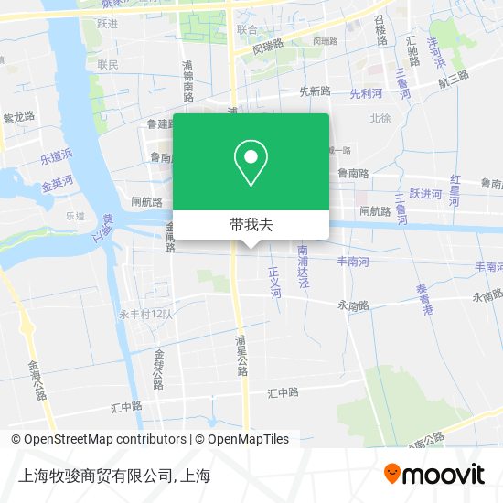 上海牧骏商贸有限公司地图
