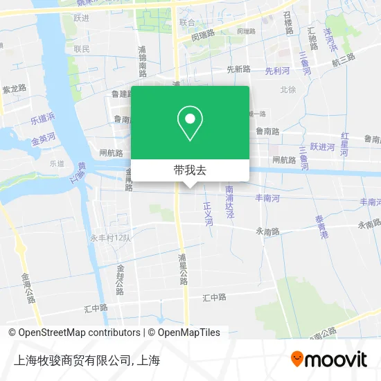 上海牧骏商贸有限公司地图