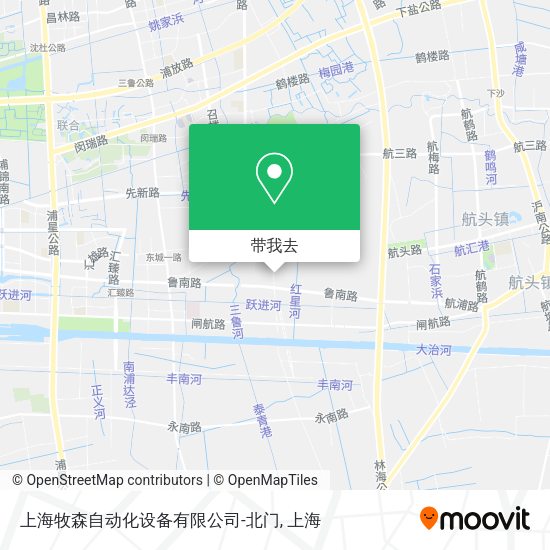 上海牧森自动化设备有限公司-北门地图