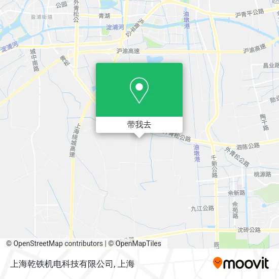 上海乾铁机电科技有限公司地图