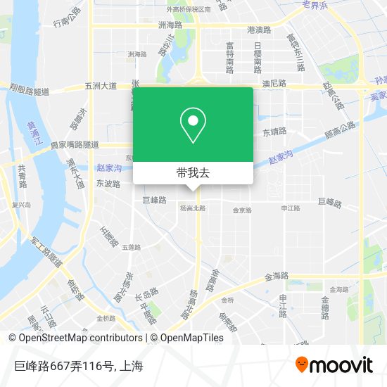 巨峰路667弄116号地图