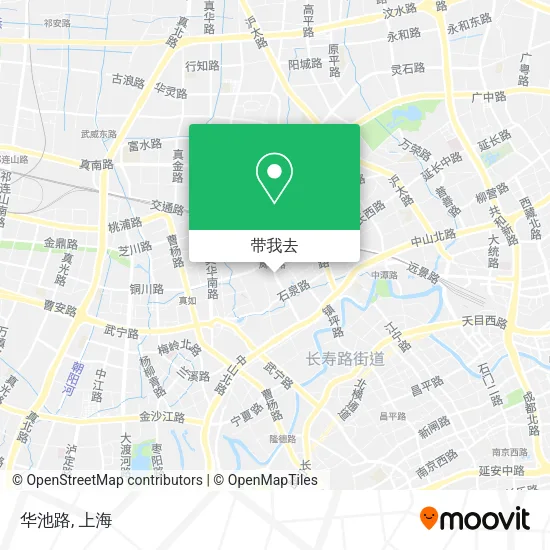 华池路地图