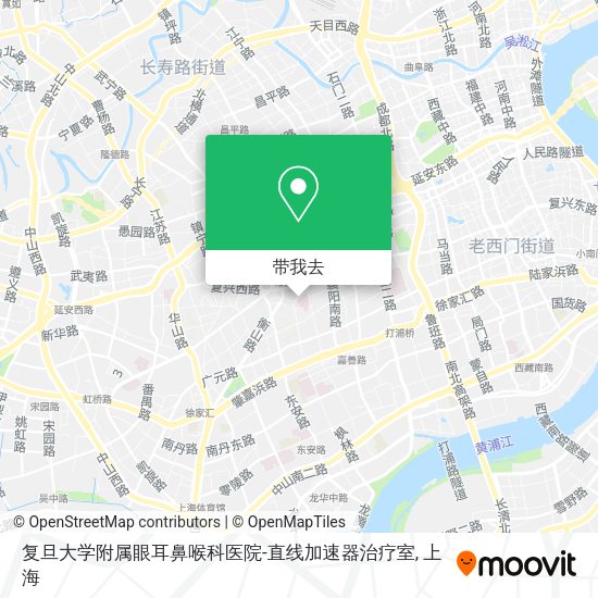 复旦大学附属眼耳鼻喉科医院-直线加速器治疗室地图