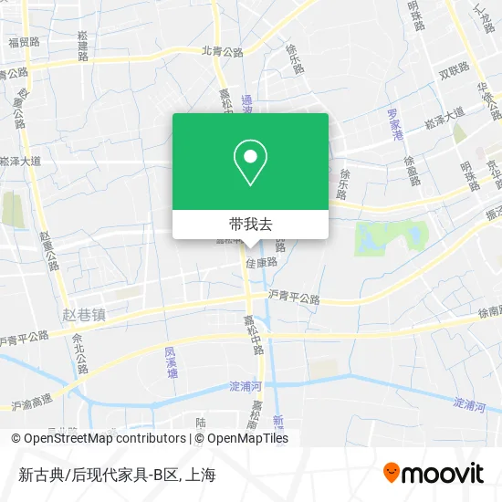 新古典/后现代家具-B区地图