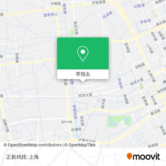 正新鸡排地图