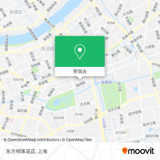 东方明珠花店地图
