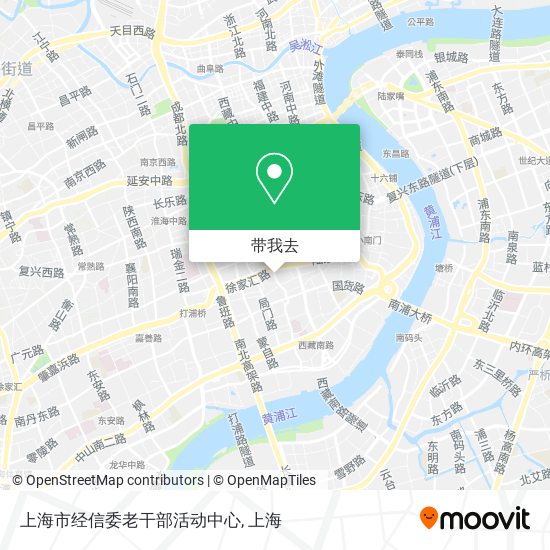 上海市经信委老干部活动中心地图